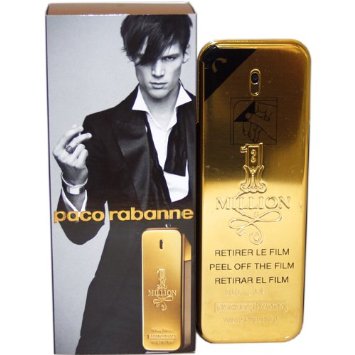 ONE MILLION For Men By PACO RABANNE Eau De Toilette Spray